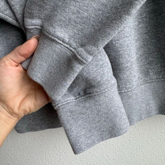 Nike Sweatshirt Small Gray Sportswear Club Fleece Pullover Crewneck BV2662-063 - Picture 8 of 10